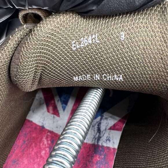 English Laundry NEW Mens 9 Aqua Sneaker Casual Earthy Green Lace Up Perforated - Picture 10 of 13